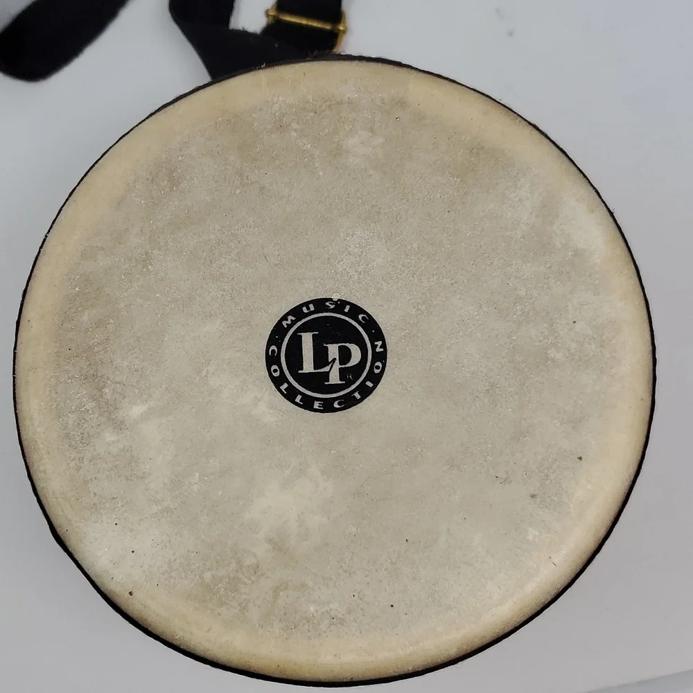 LP Bongo Drum Mojito Club Neck Strap Red Wood